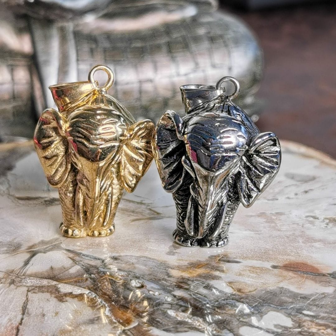 Pendentif éléphant - Breloques et pendentifs