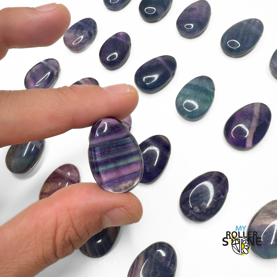 Pendentif Fluorite Arc-en-ciel naturelle