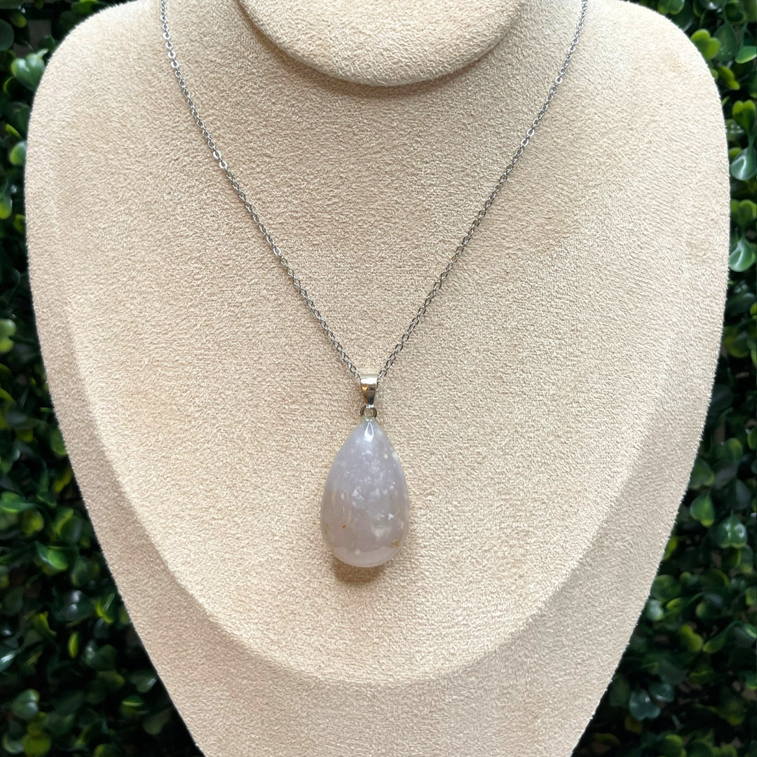 Pendentif goutte Agate - Breloques et pendentifs