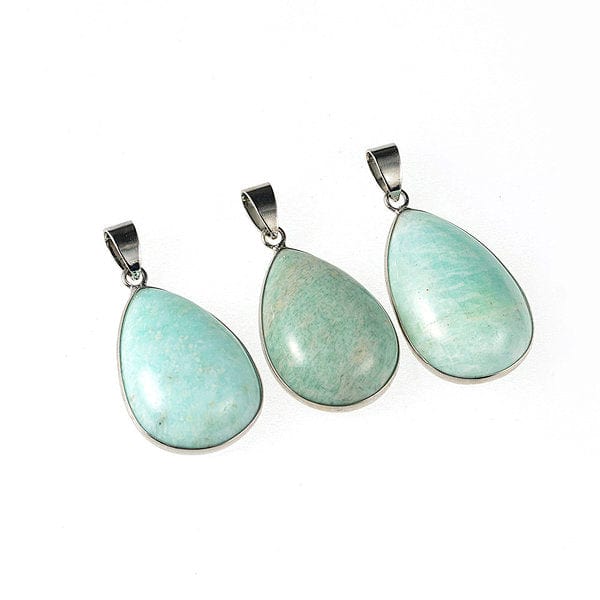 Pendentif goutte Amazonite - Breloques et pendentifs