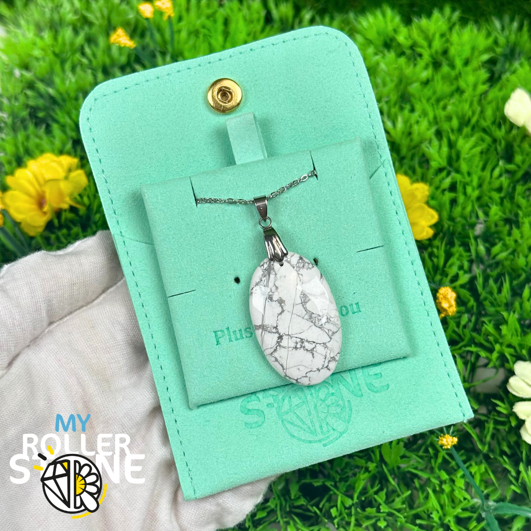 Pendentif Howlite 5A