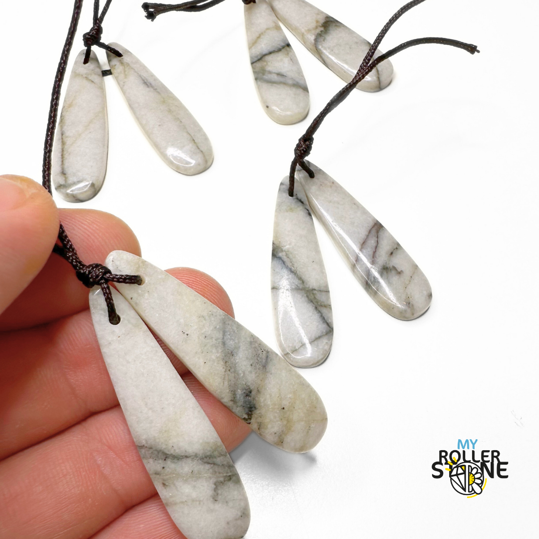 Pendentif Jade Duo - Breloques et pendentifs