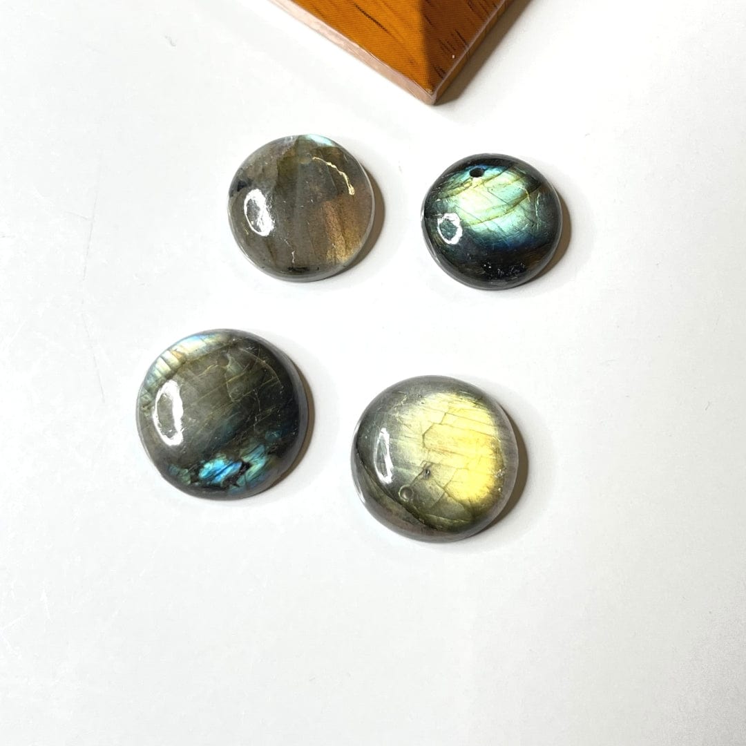 Pendentif Labradorite AA - Ronde / À l’unité