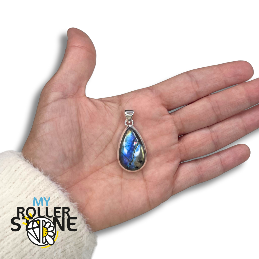 Pendentif Labradorite Blue Fire #210 - Perles