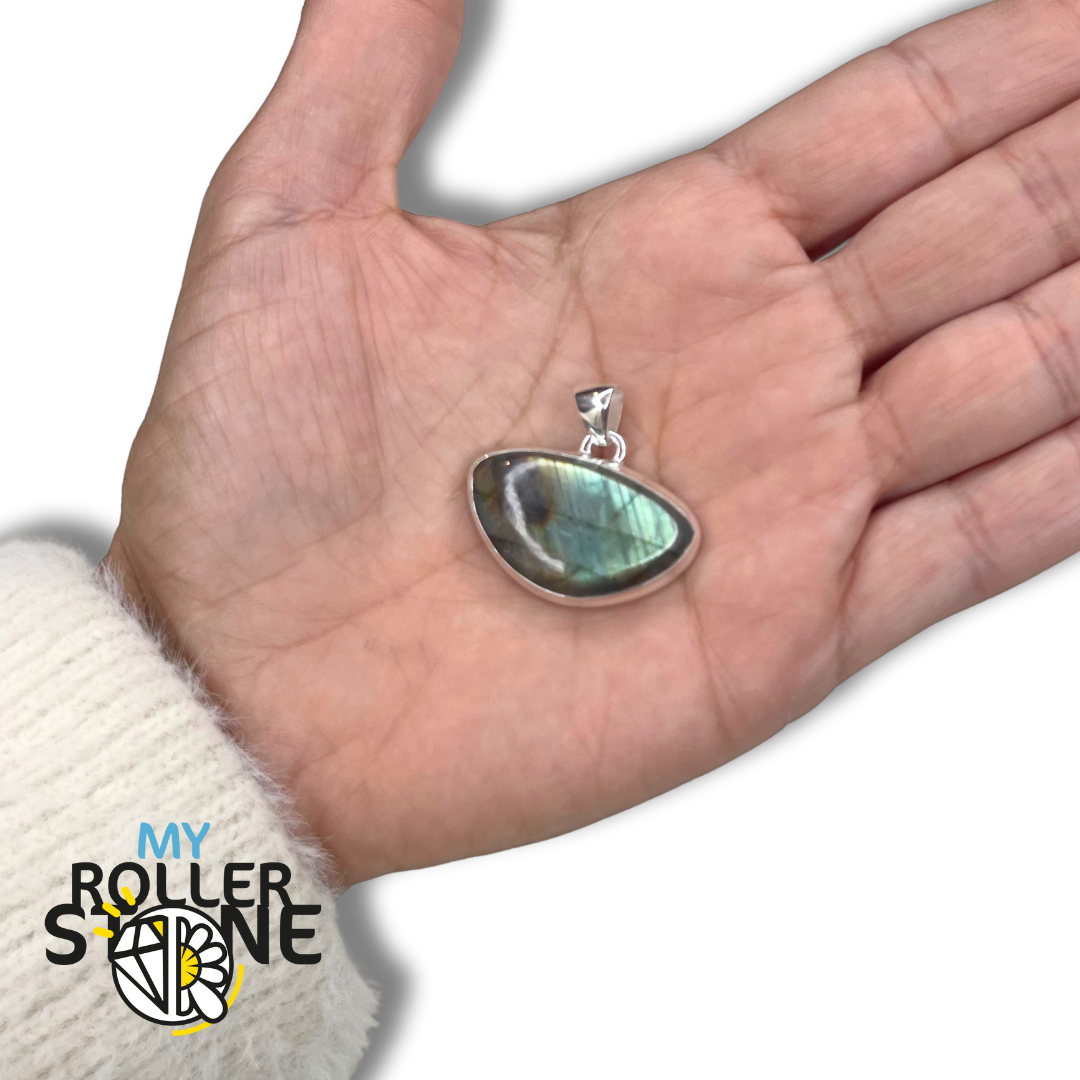 Pendentif Labradorite Blue Fire #211 - Perles