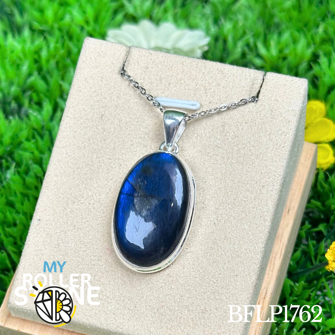 Pendentif Labradorite Blue Fire