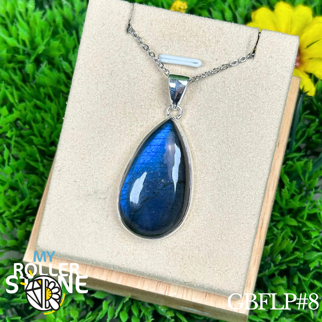 Pendentif Labradorite Blue Fire