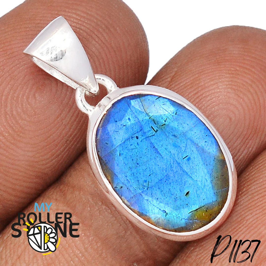 Pendentif Labradorite Blue Fire P1137 - Perles
