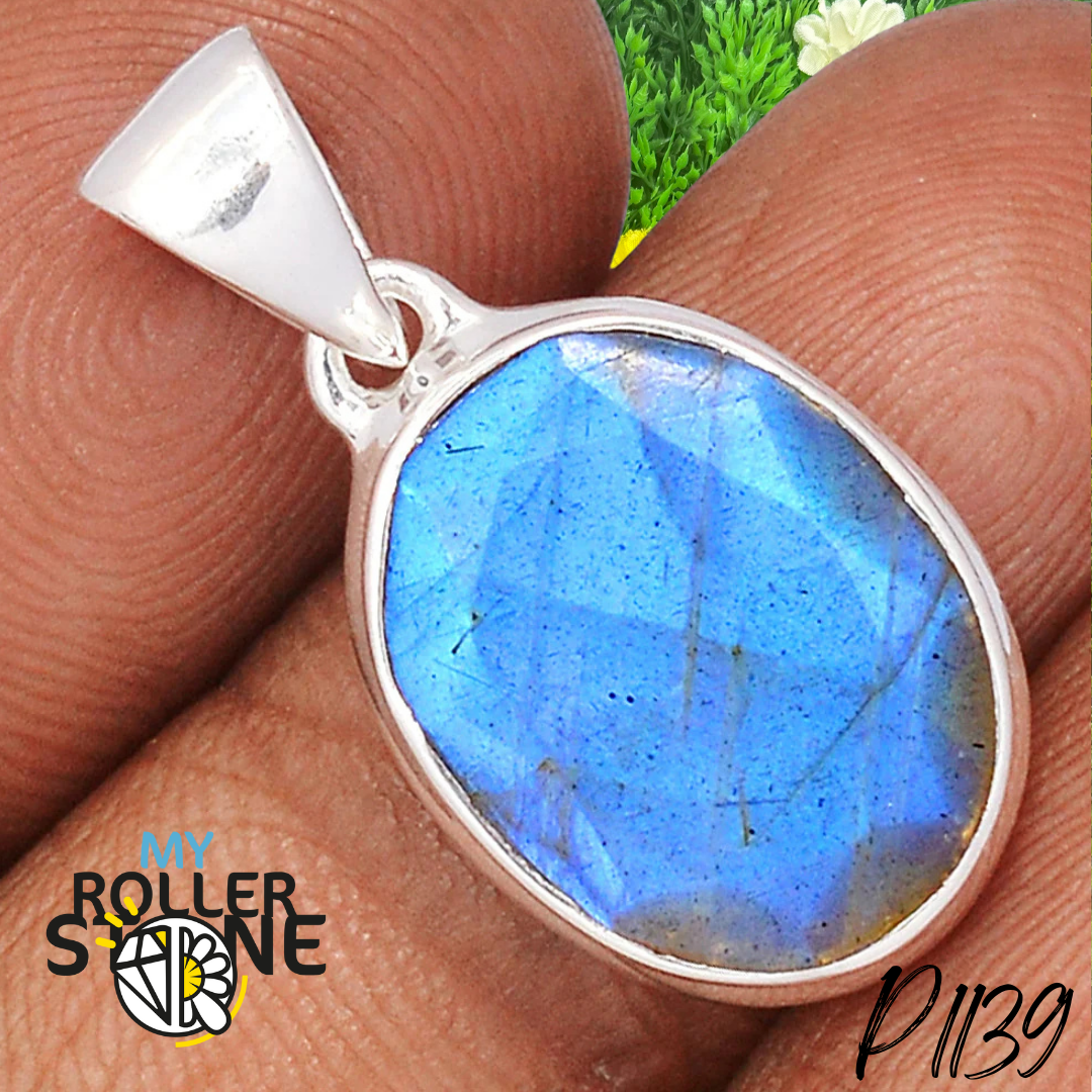 Pendentif Labradorite Blue Fire P1139 - Perles