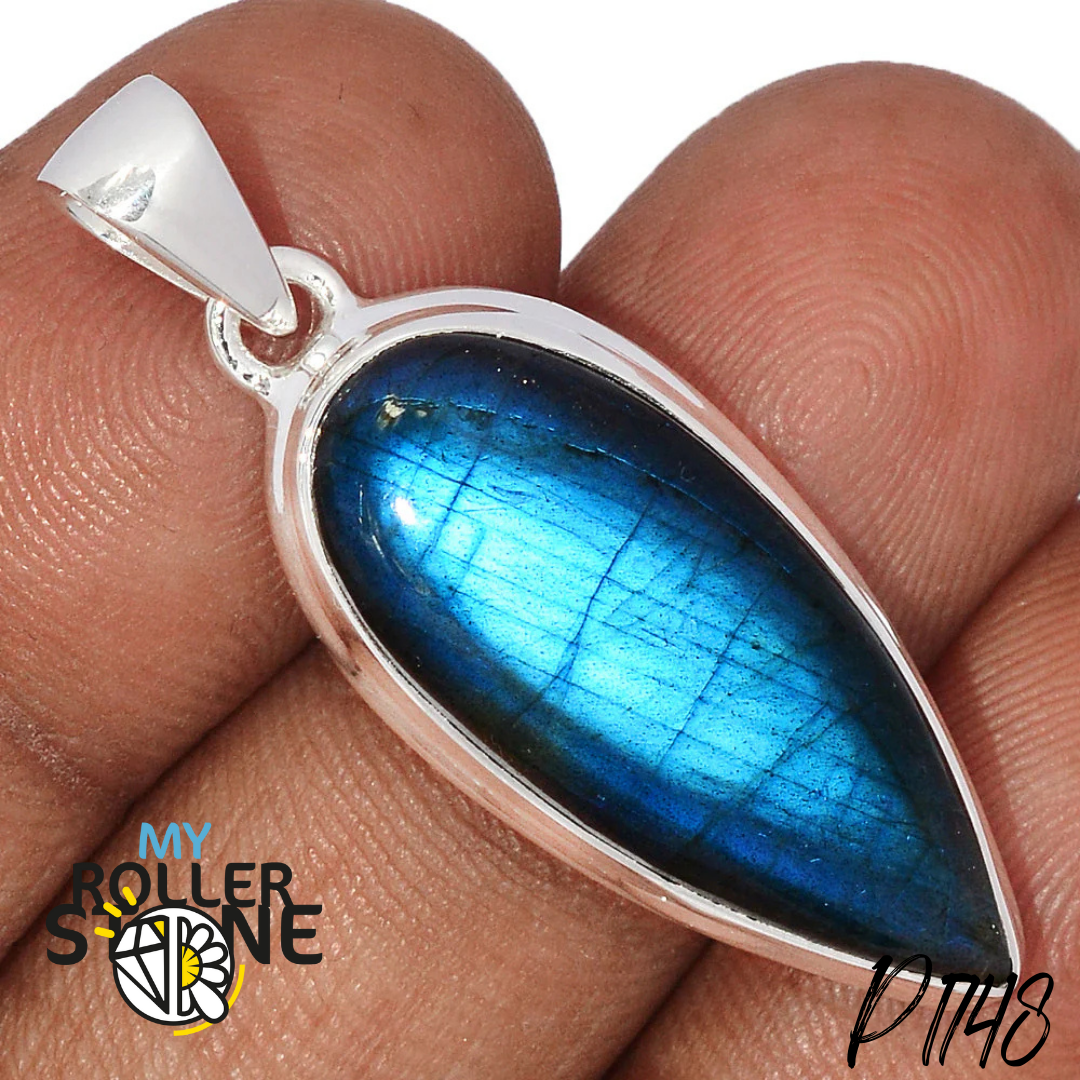 Pendentif Labradorite Blue Fire P1748 - Perles