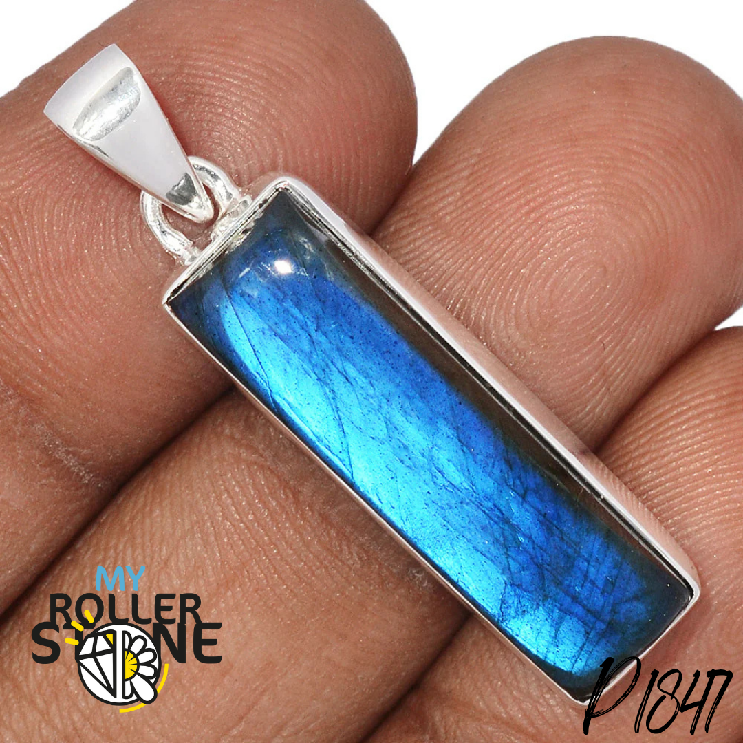 Pendentif Labradorite Blue Fire P1847 - Perles