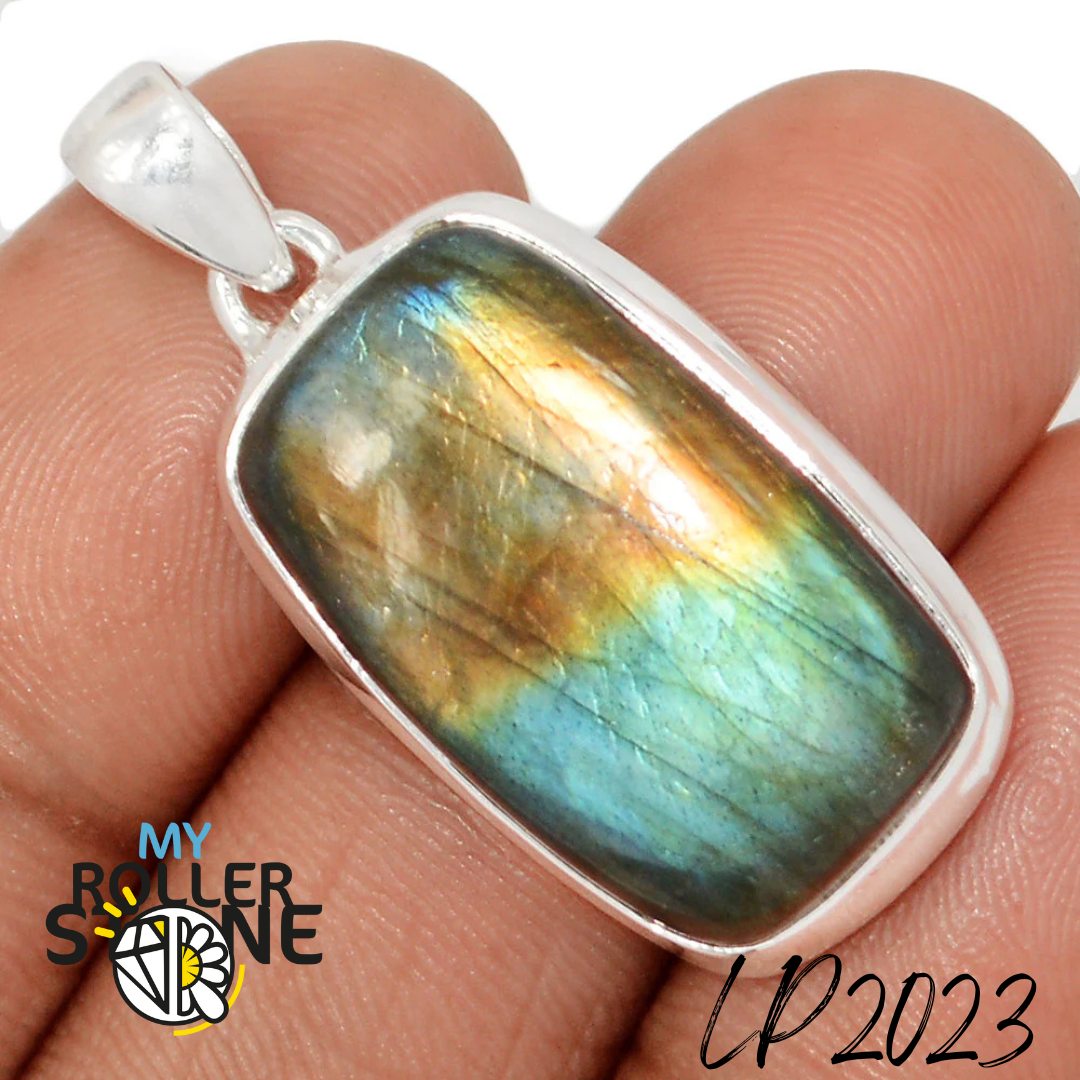 Pendentif Labradorite Multi Fire LP2023 - Perles