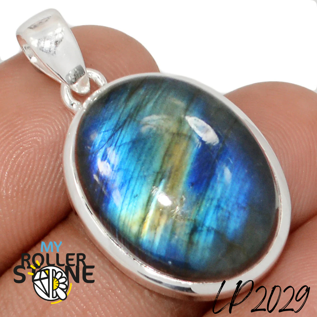Pendentif Labradorite Multi Fire LP2029 - Perles