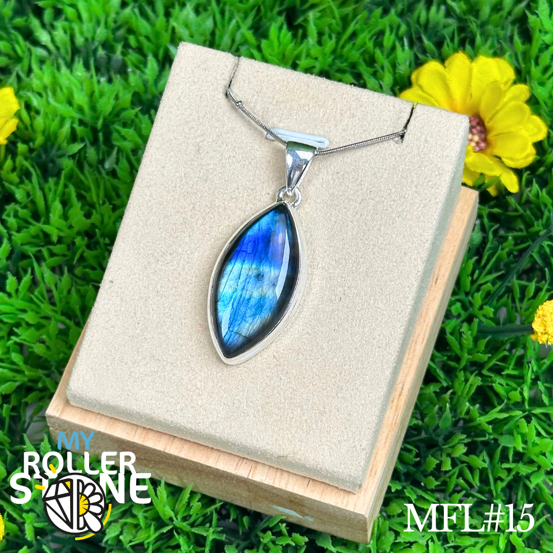 Pendentif en argent Labradorite