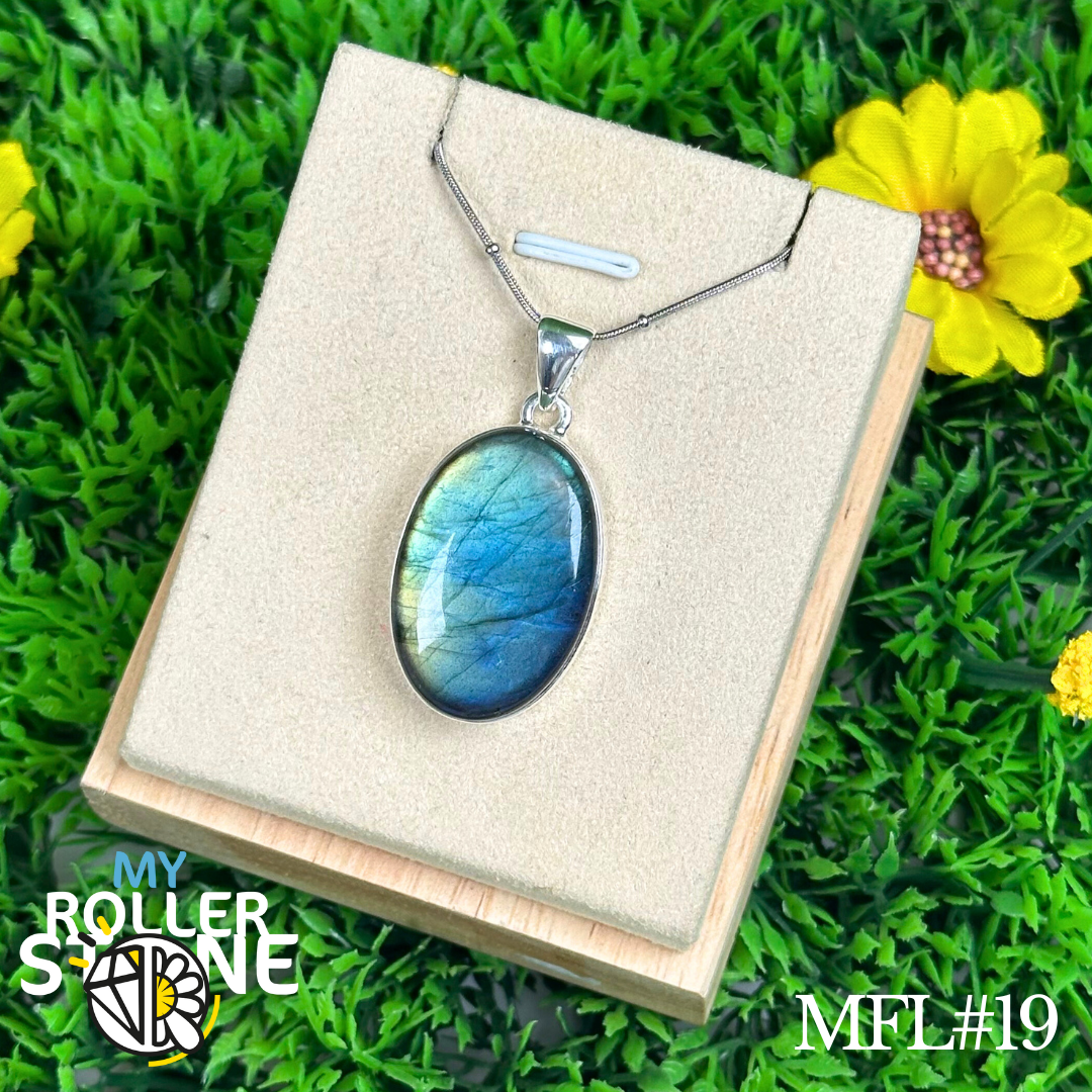 Pendentif en argent Labradorite
