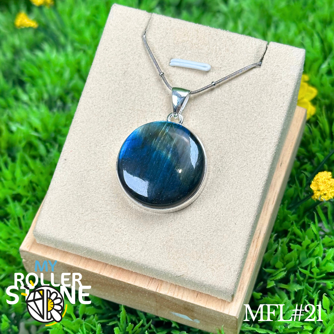 Pendentif Labradorite Multi Fire