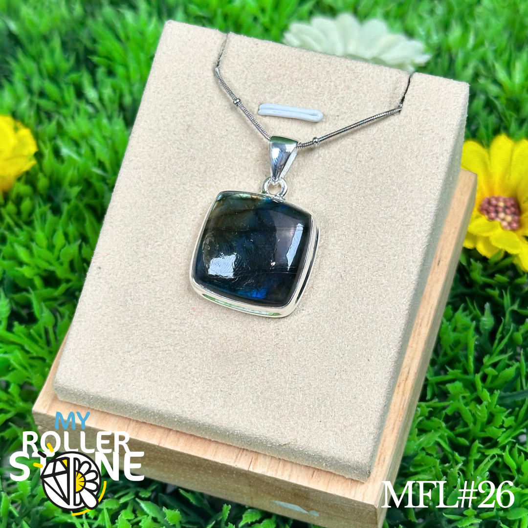 Pendentif Labradorite Multi Fire