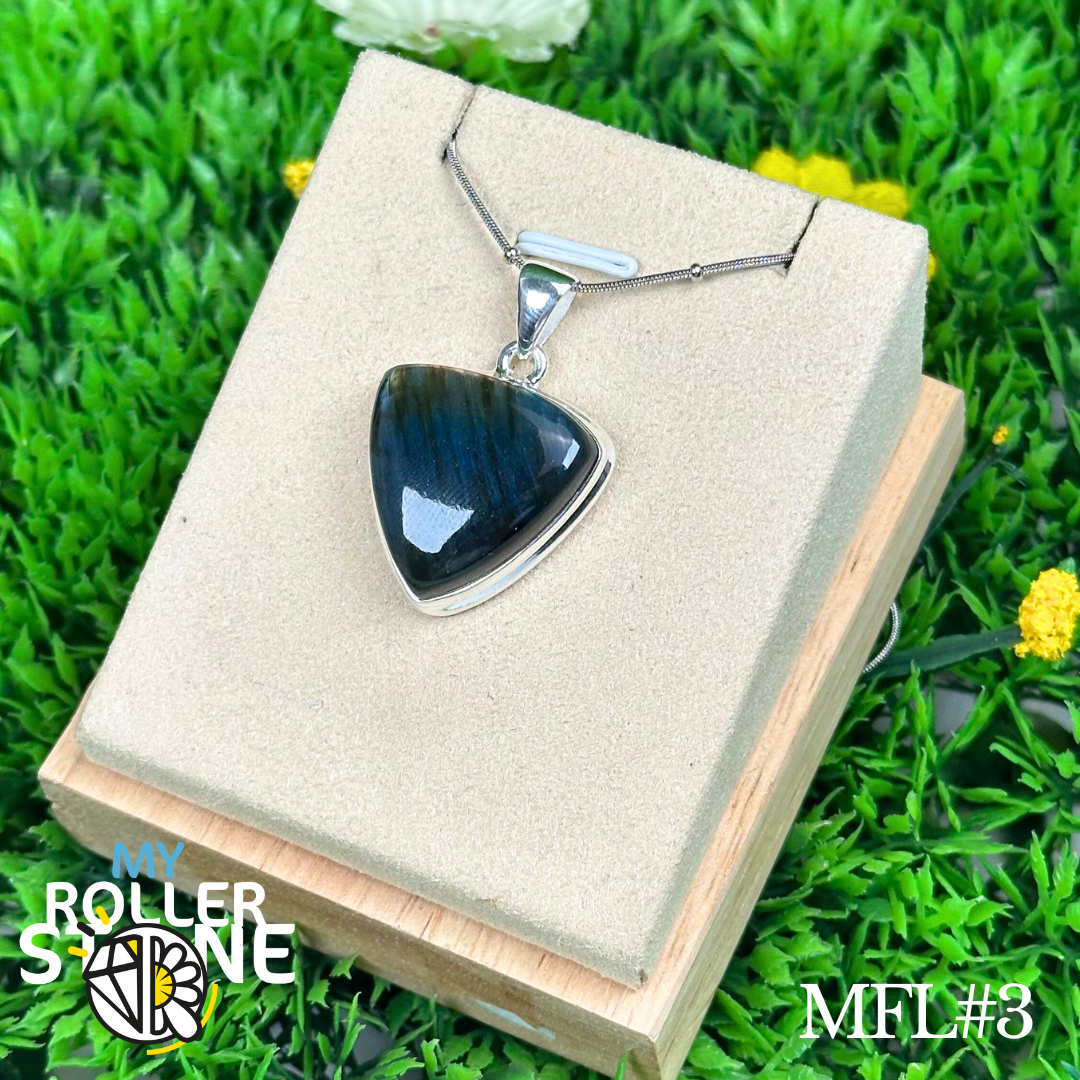 Pendentif en argent Labradorite