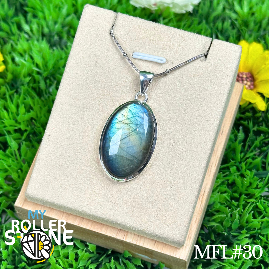 Pendentif Labradorite Multi Fire