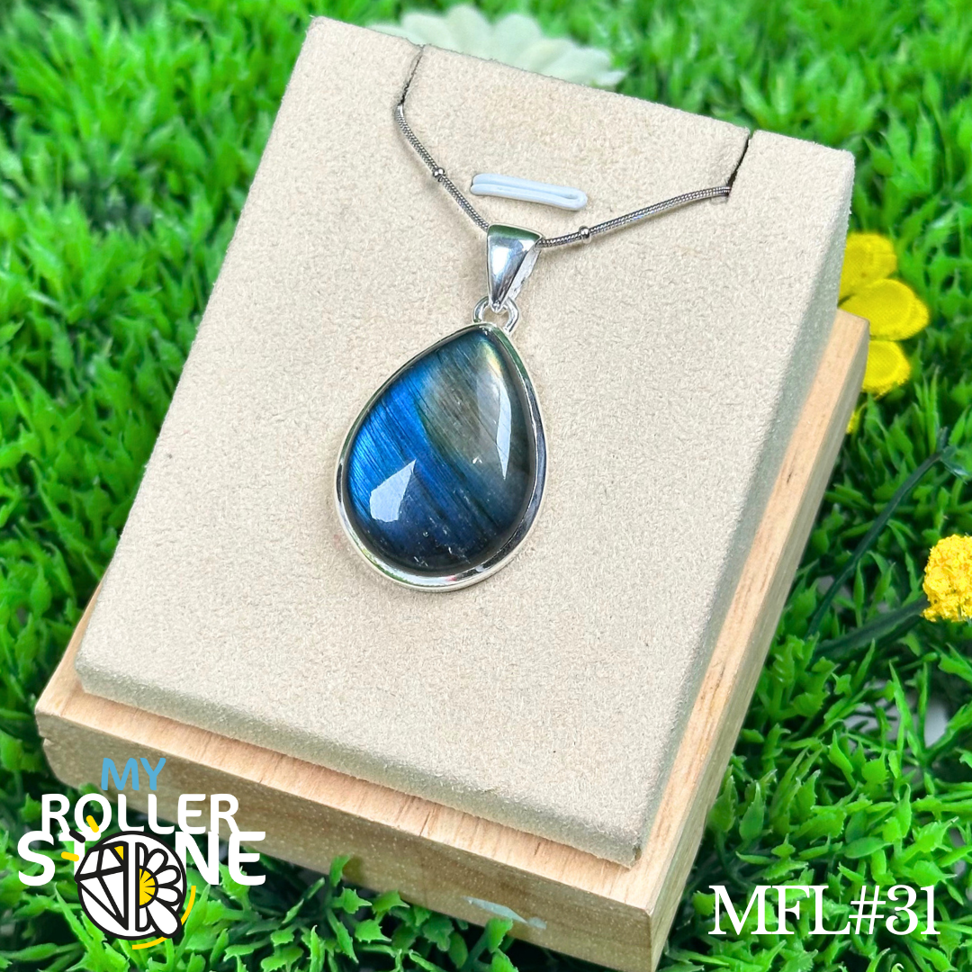 Pendentif Labradorite Multi Fire