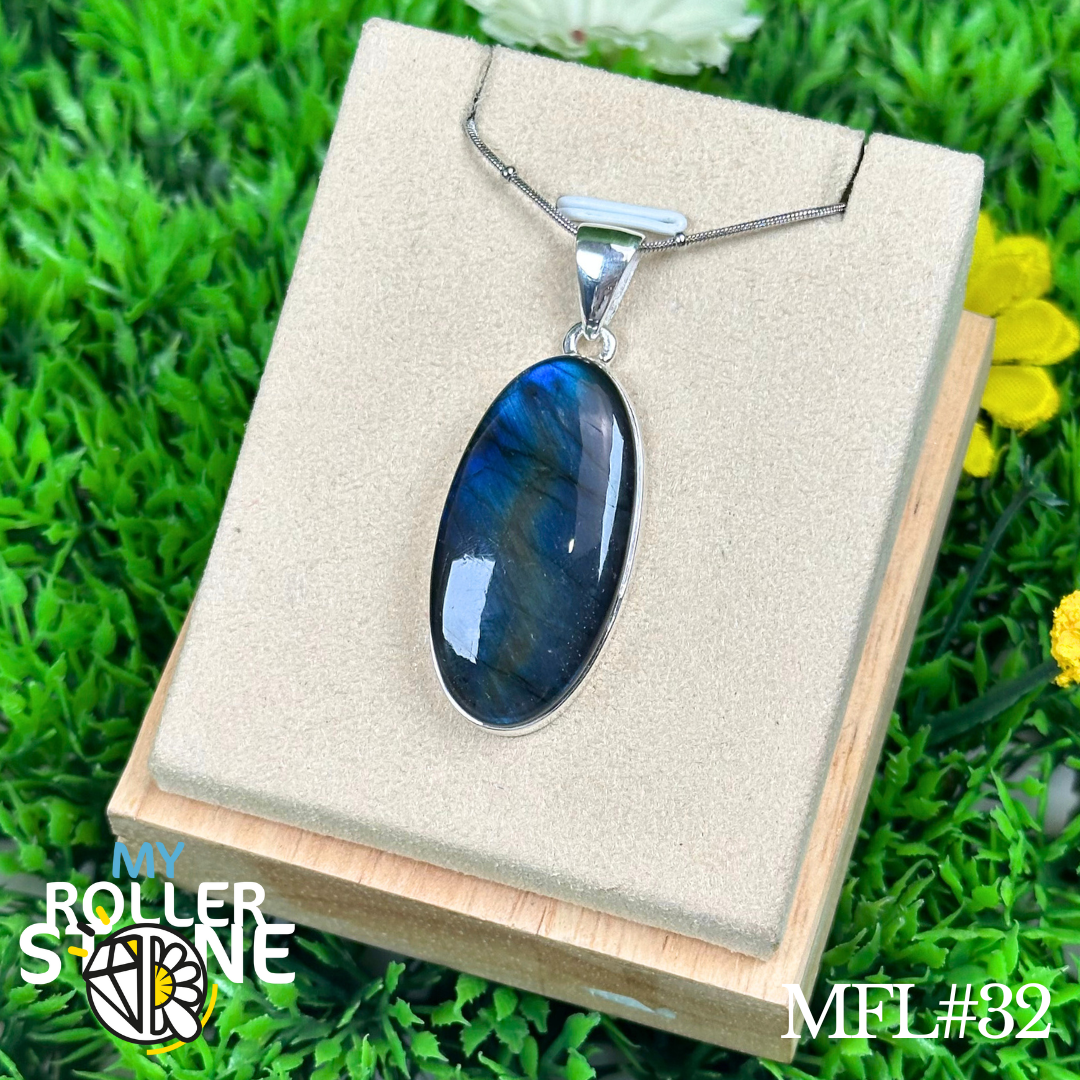 Pendentif Labradorite Multi Fire