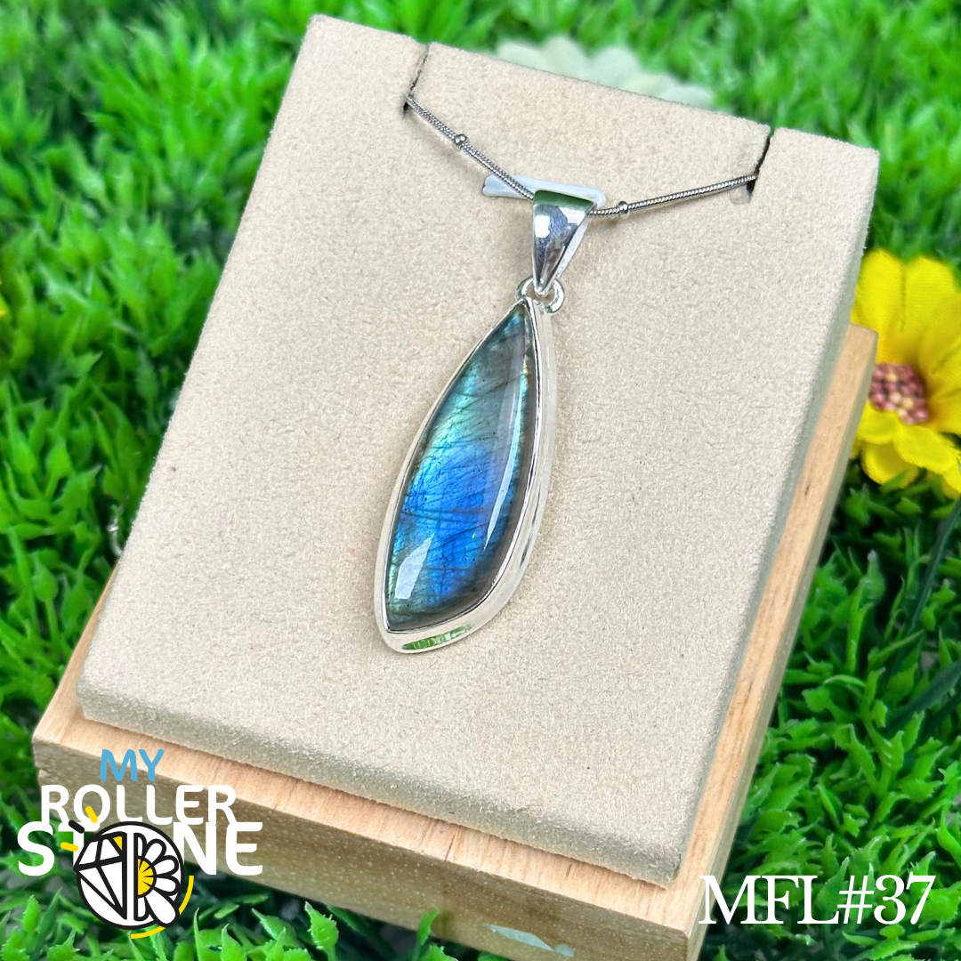 Pendentif Labradorite Multi Fire