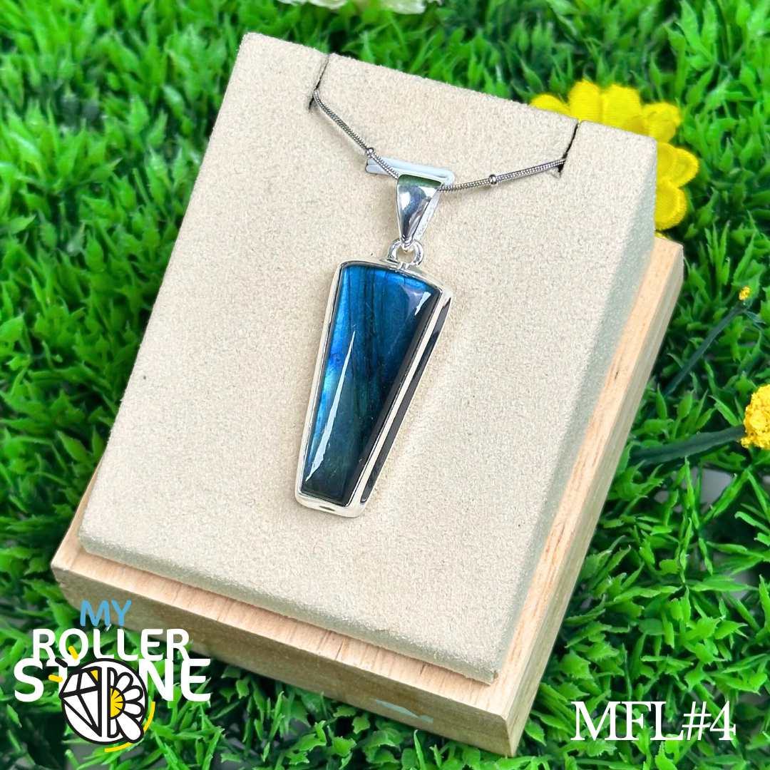 Pendentif en argent Labradorite
