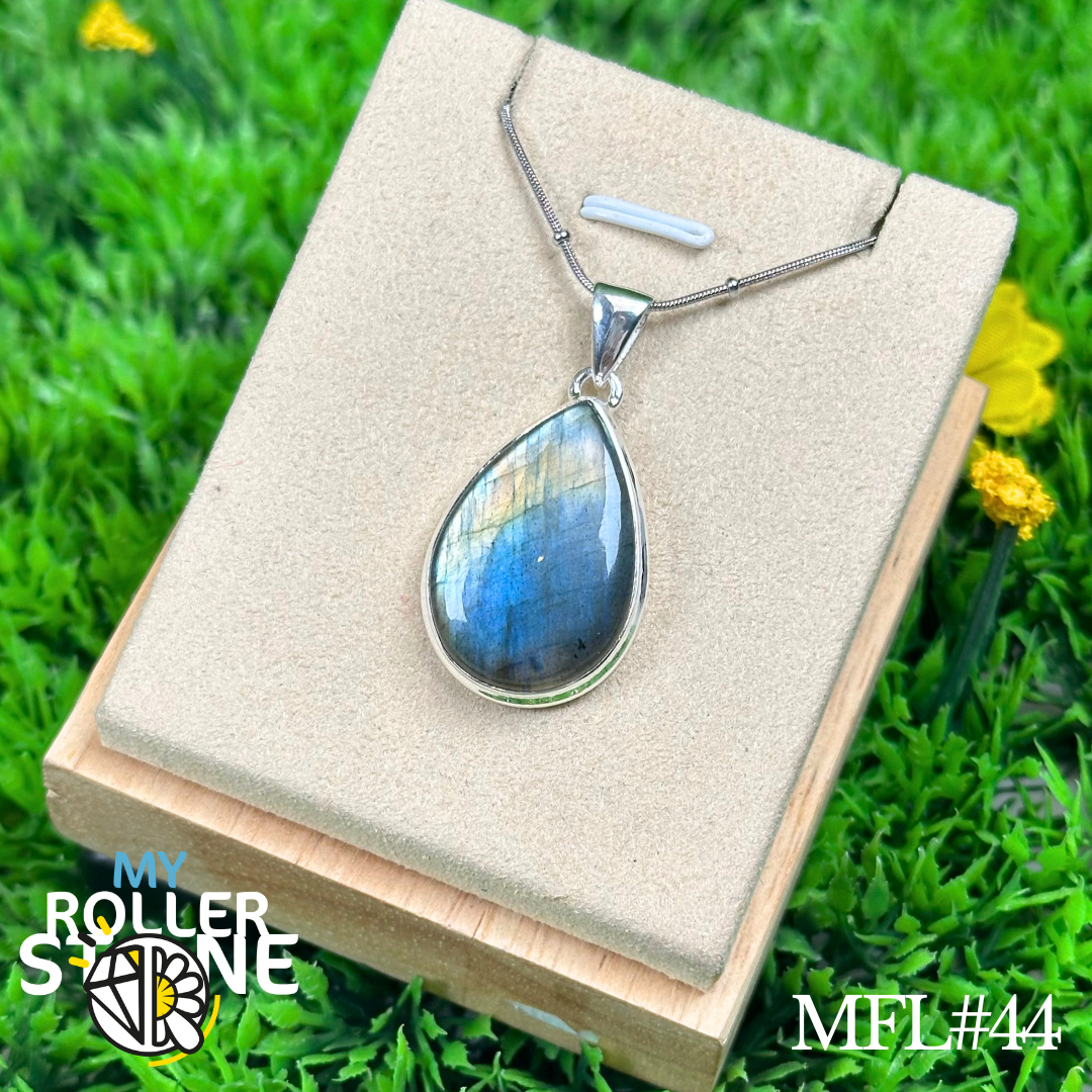 Pendentif Labradorite Multi Fire