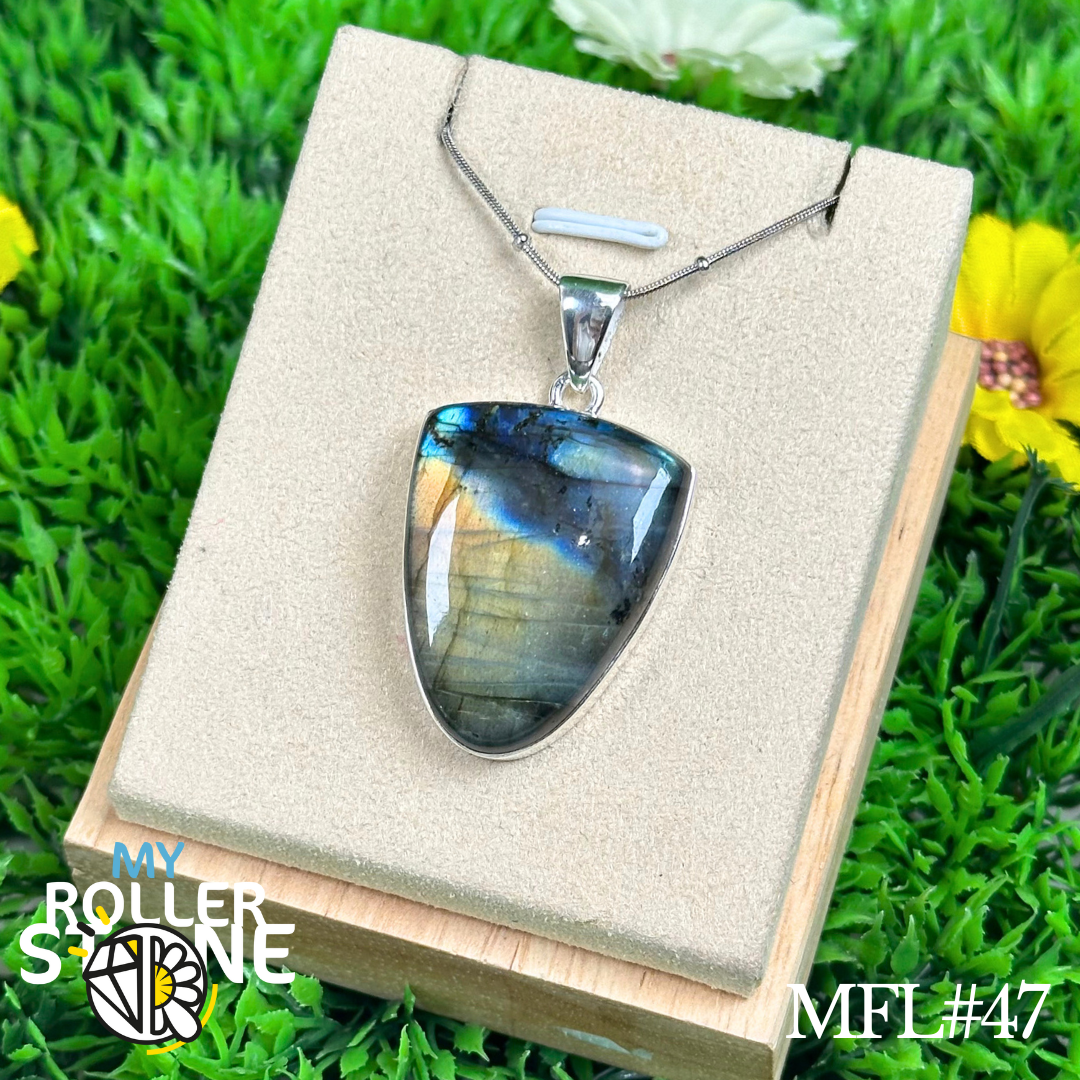 Pendentif Labradorite Multi Fire