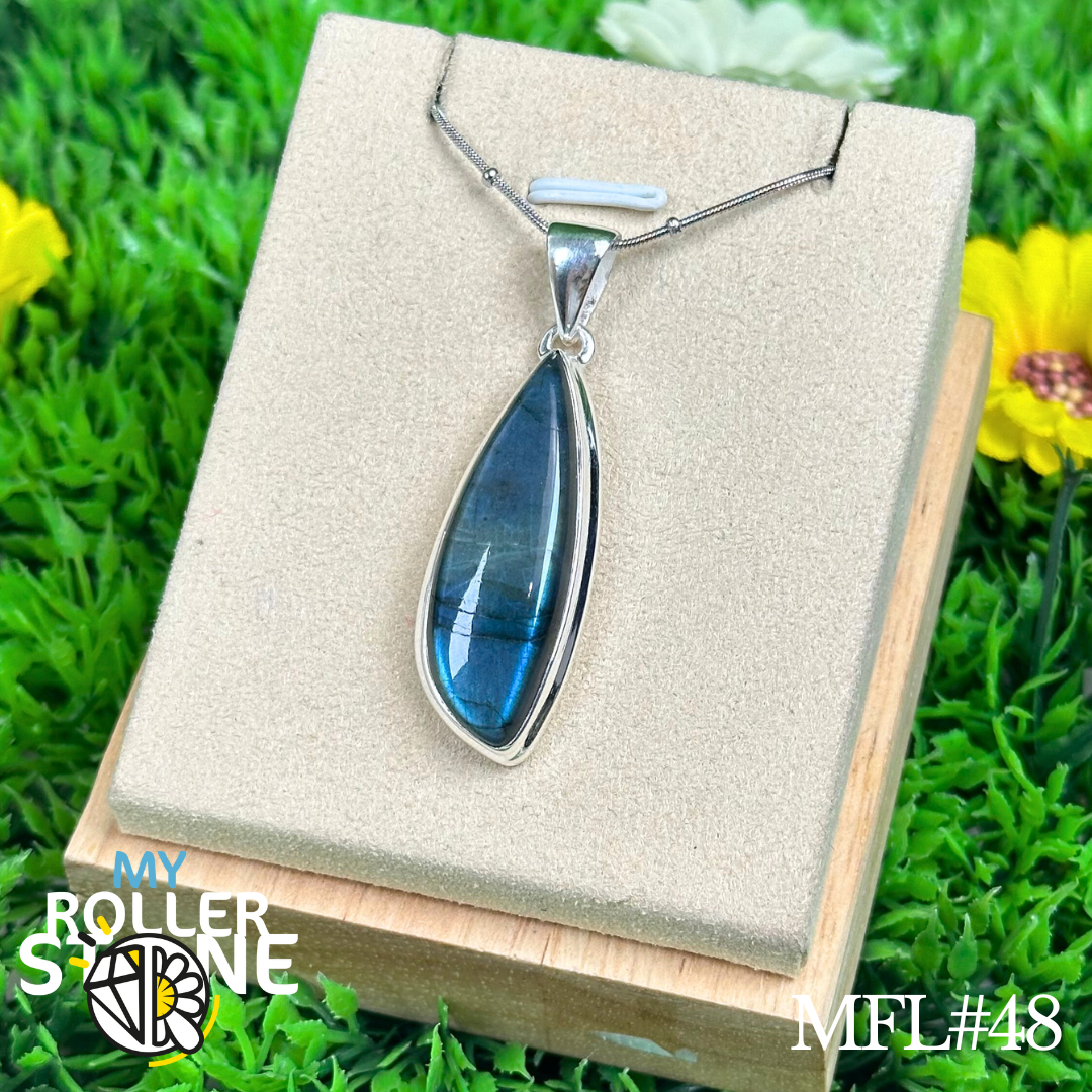 Pendentif Labradorite Multi Fire