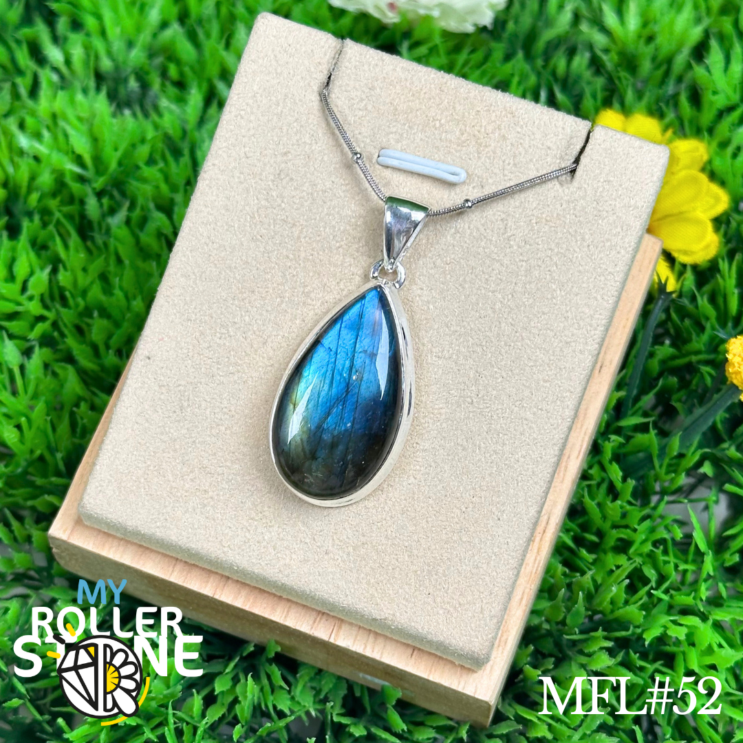 Pendentif Labradorite Multi Fire