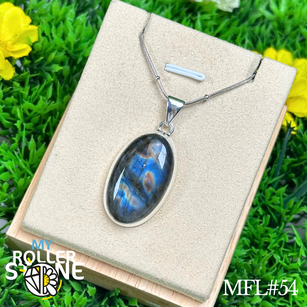 Pendentif Labradorite Multi Fire