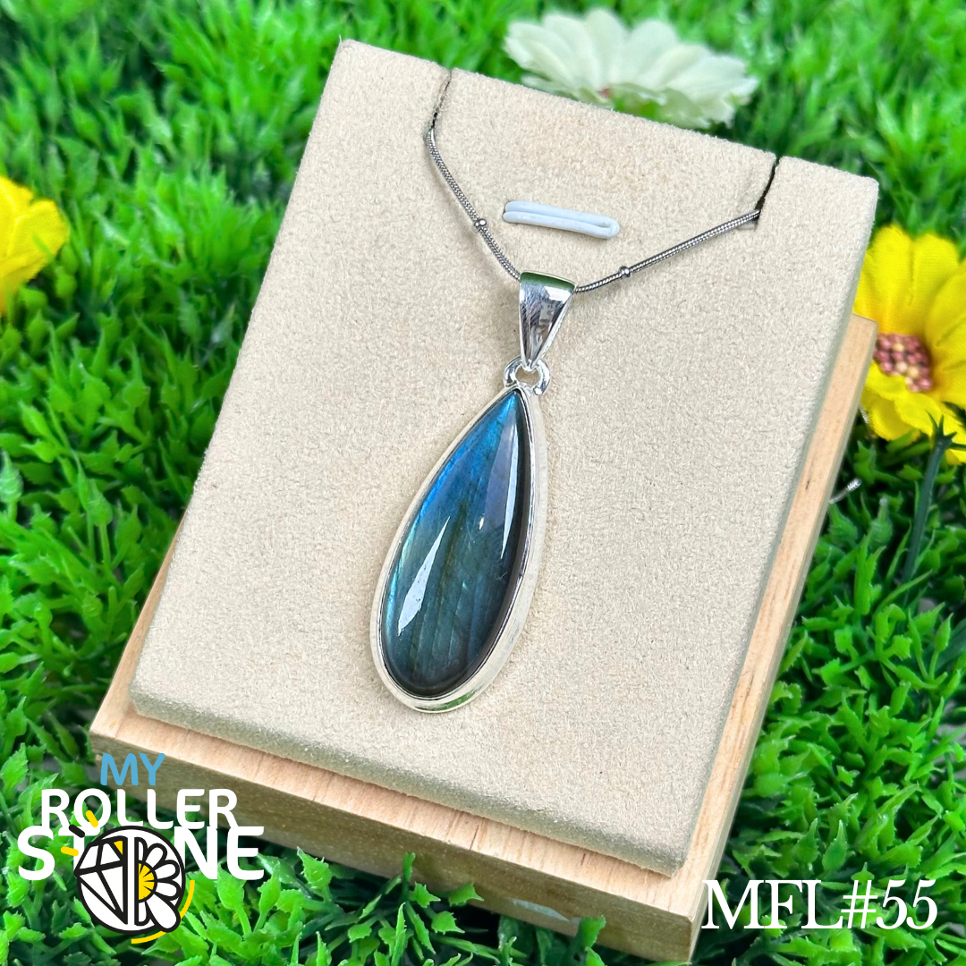 Pendentif Labradorite Multi Fire