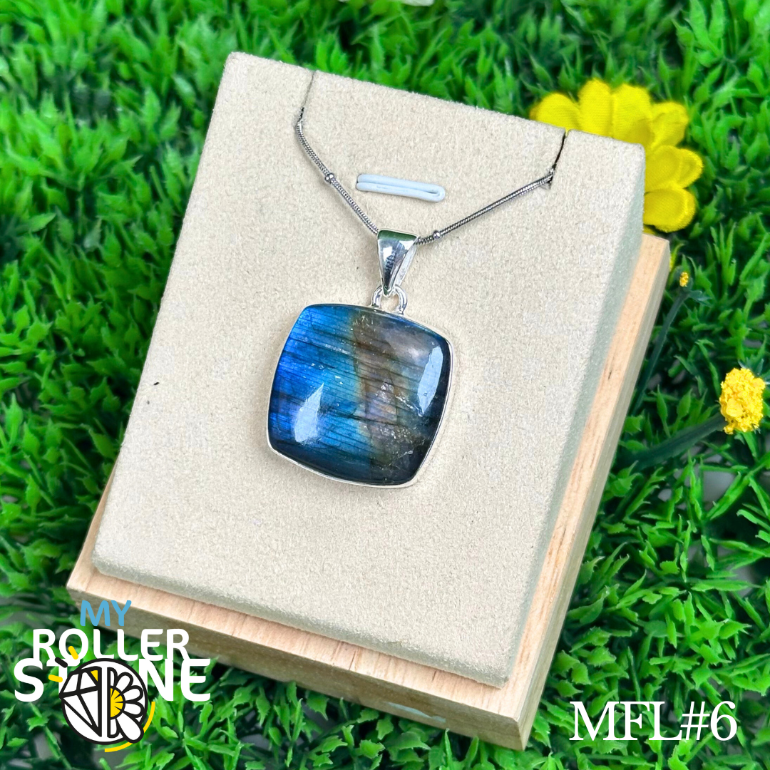 Pendentif en argent Labradorite