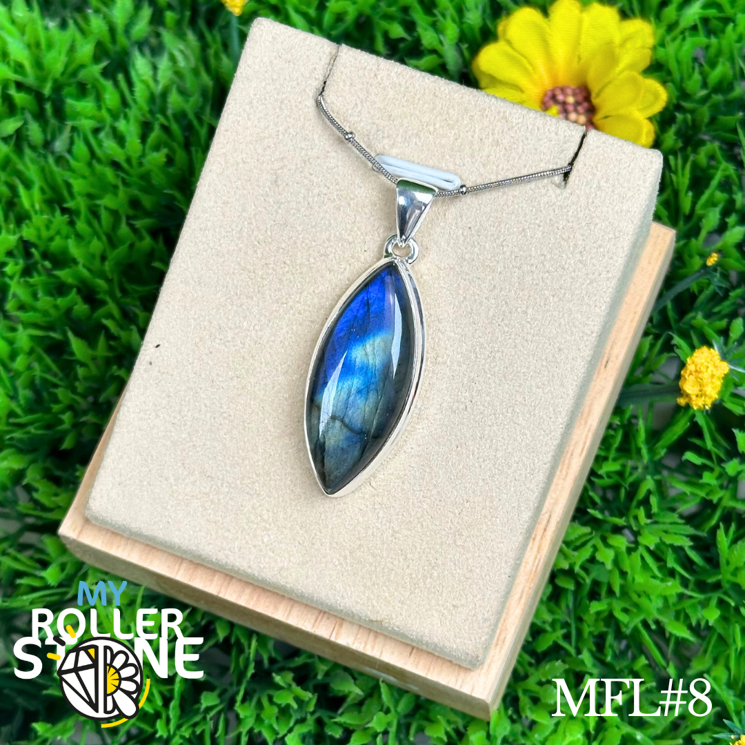 Pendentif en argent Labradorite