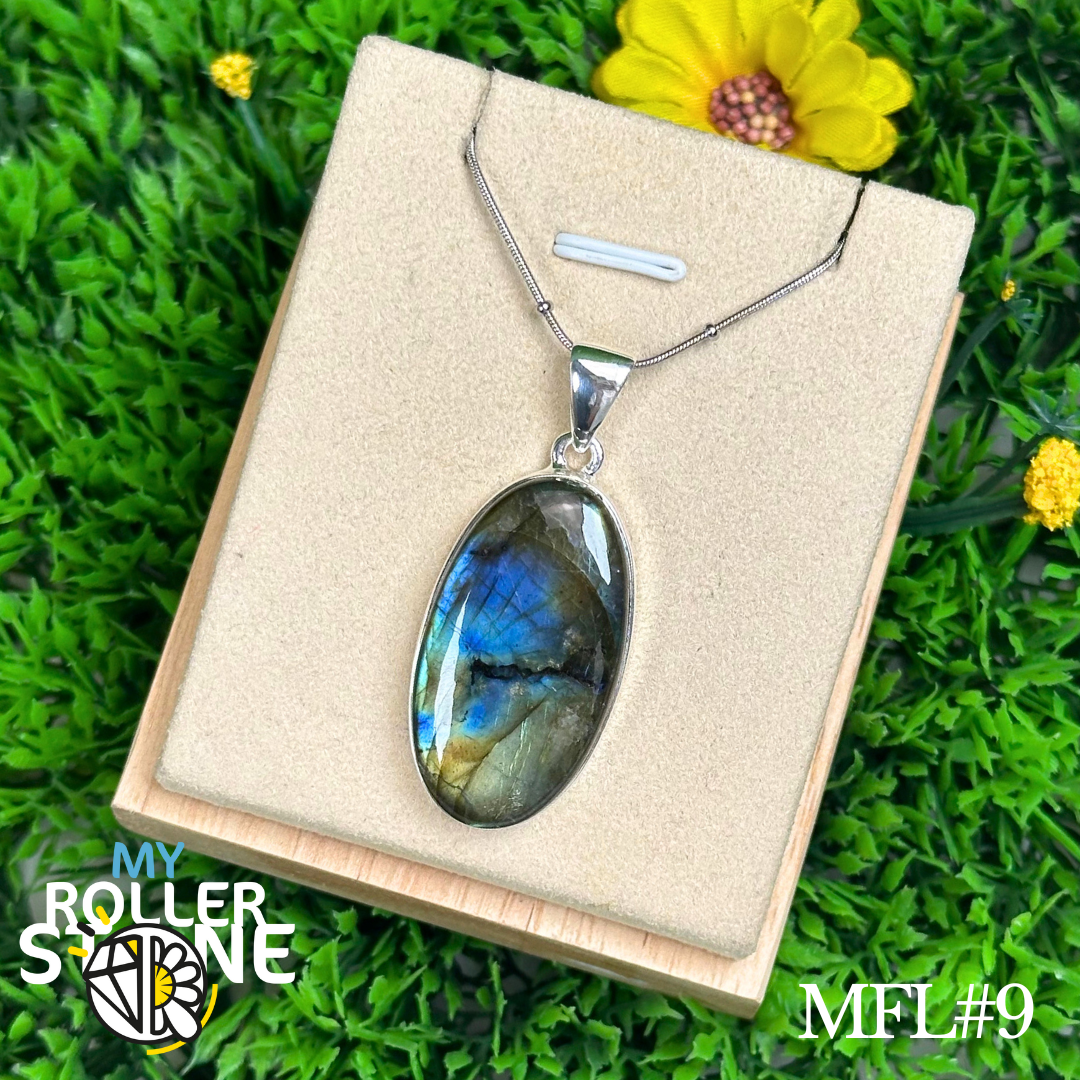 Pendentif en argent Labradorite