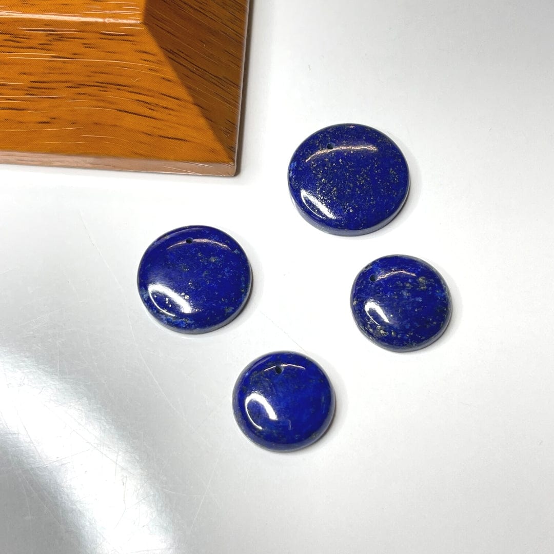 Pendentif Lapis lazuli AA - Ronde / À l’unité