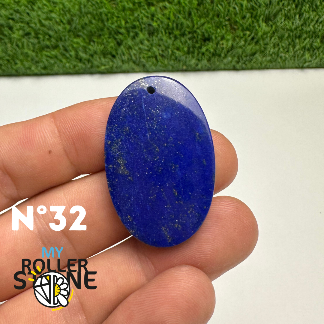 Pendentif Lapis Lazuli forme Libre 5A - 32