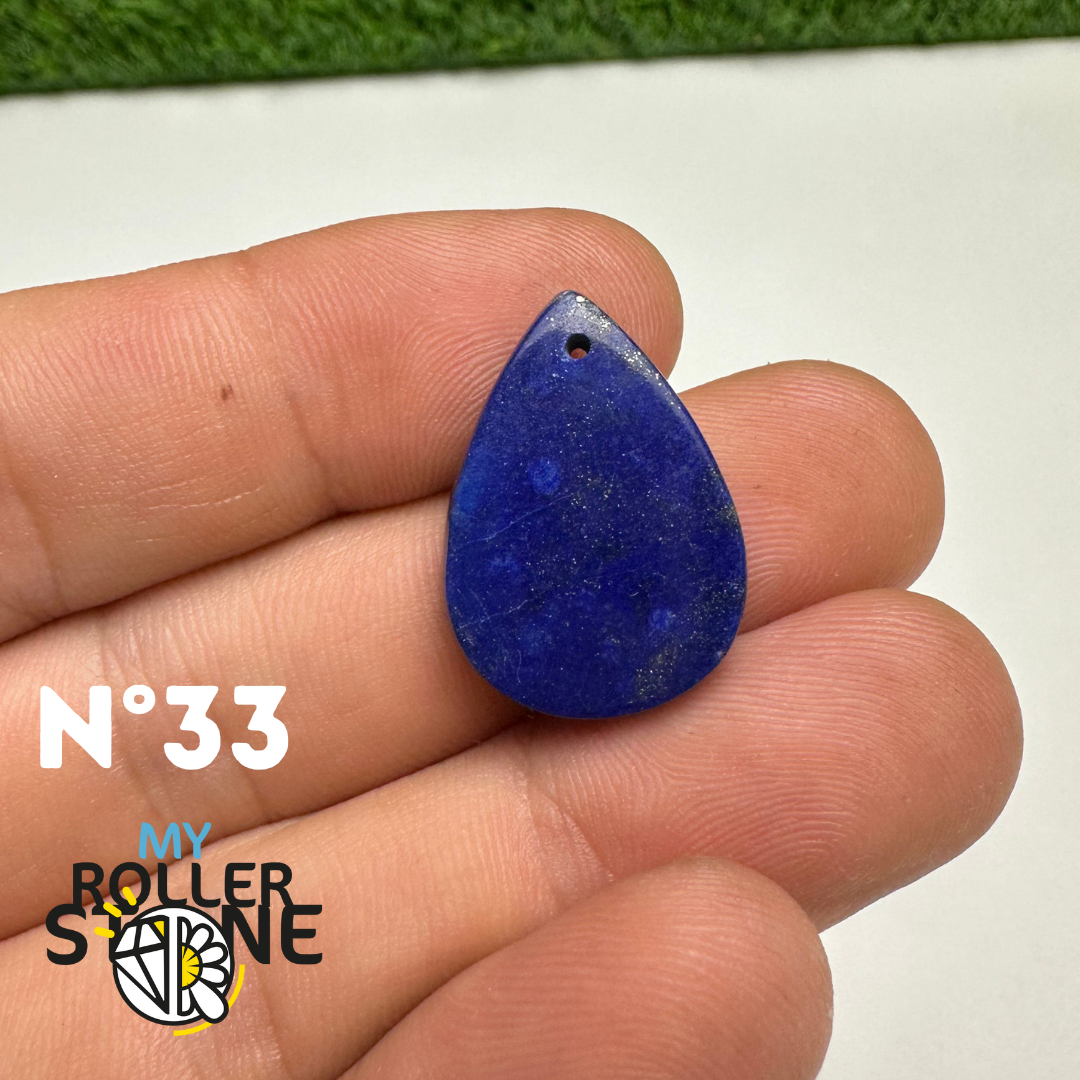 Pendentif Lapis Lazuli forme Libre 5A - 33