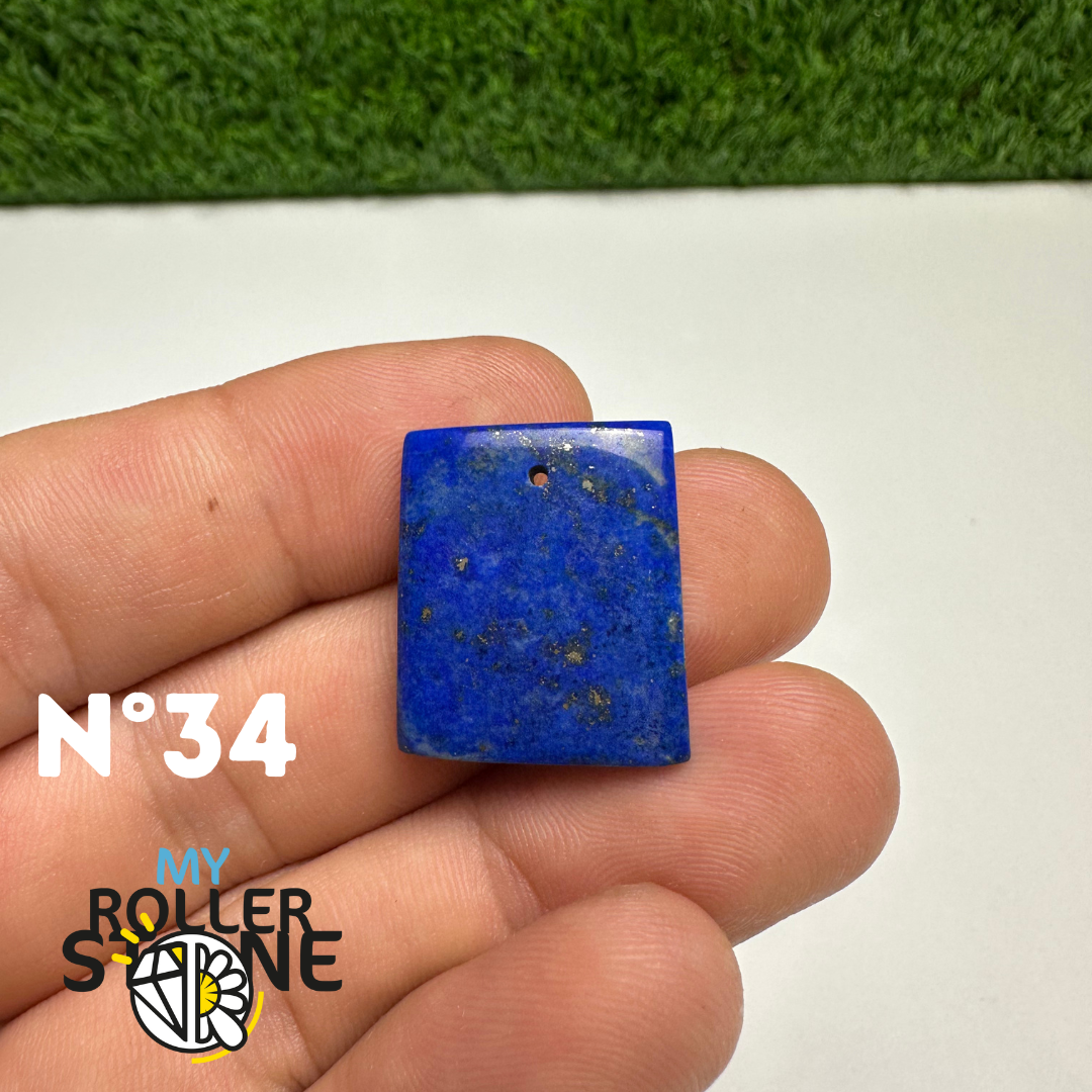 Pendentif Lapis Lazuli forme Libre 5A - 34