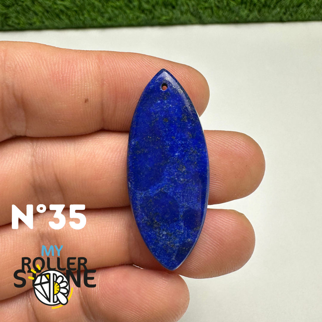 Pendentif Lapis Lazuli forme Libre 5A - 35