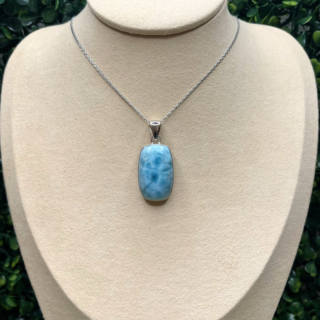 Pendentif Larimar Argent #24