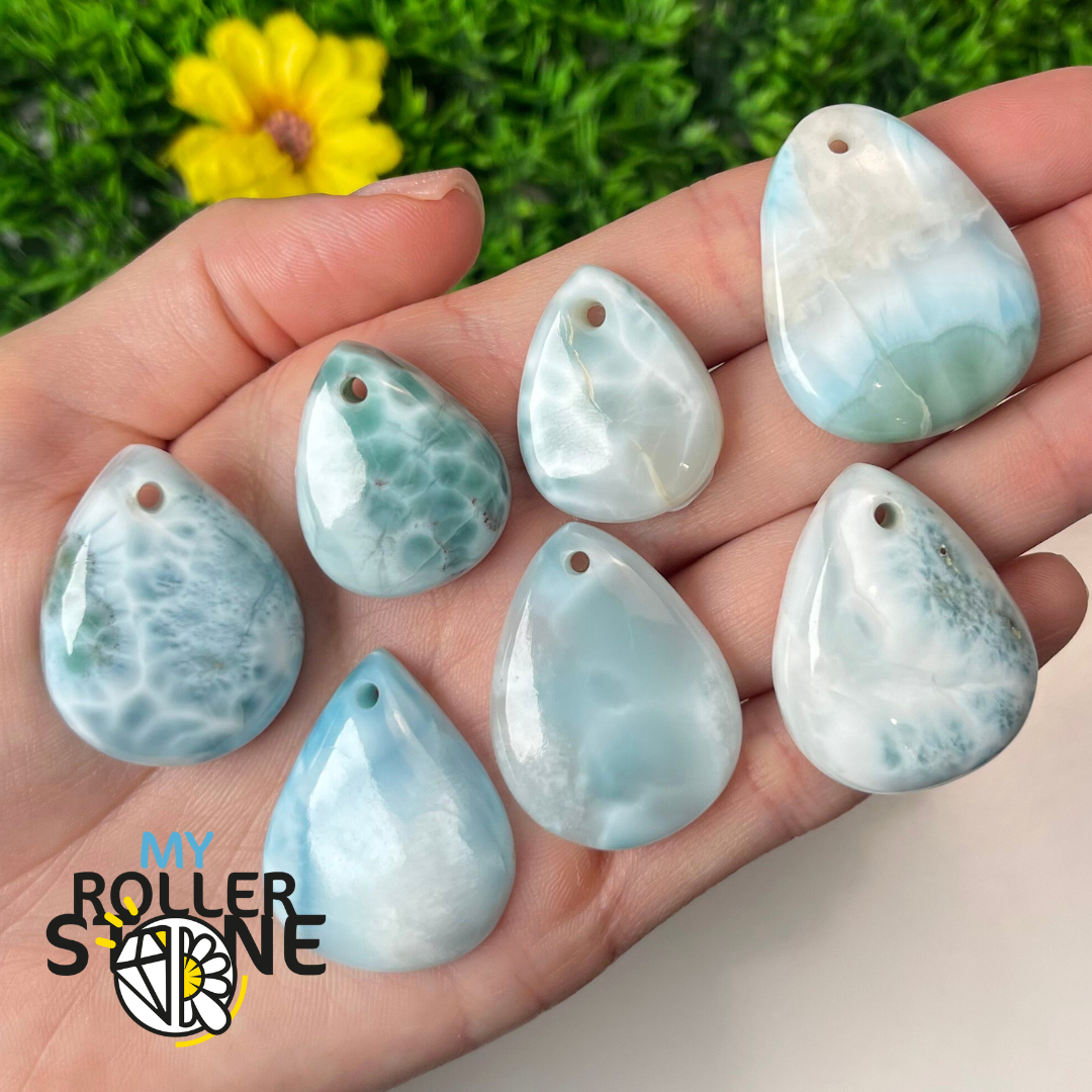 Pendentif Larimar 5A percé