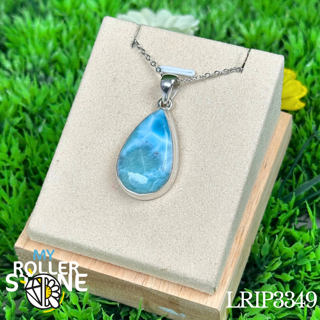 Pendentif en argent Larimar