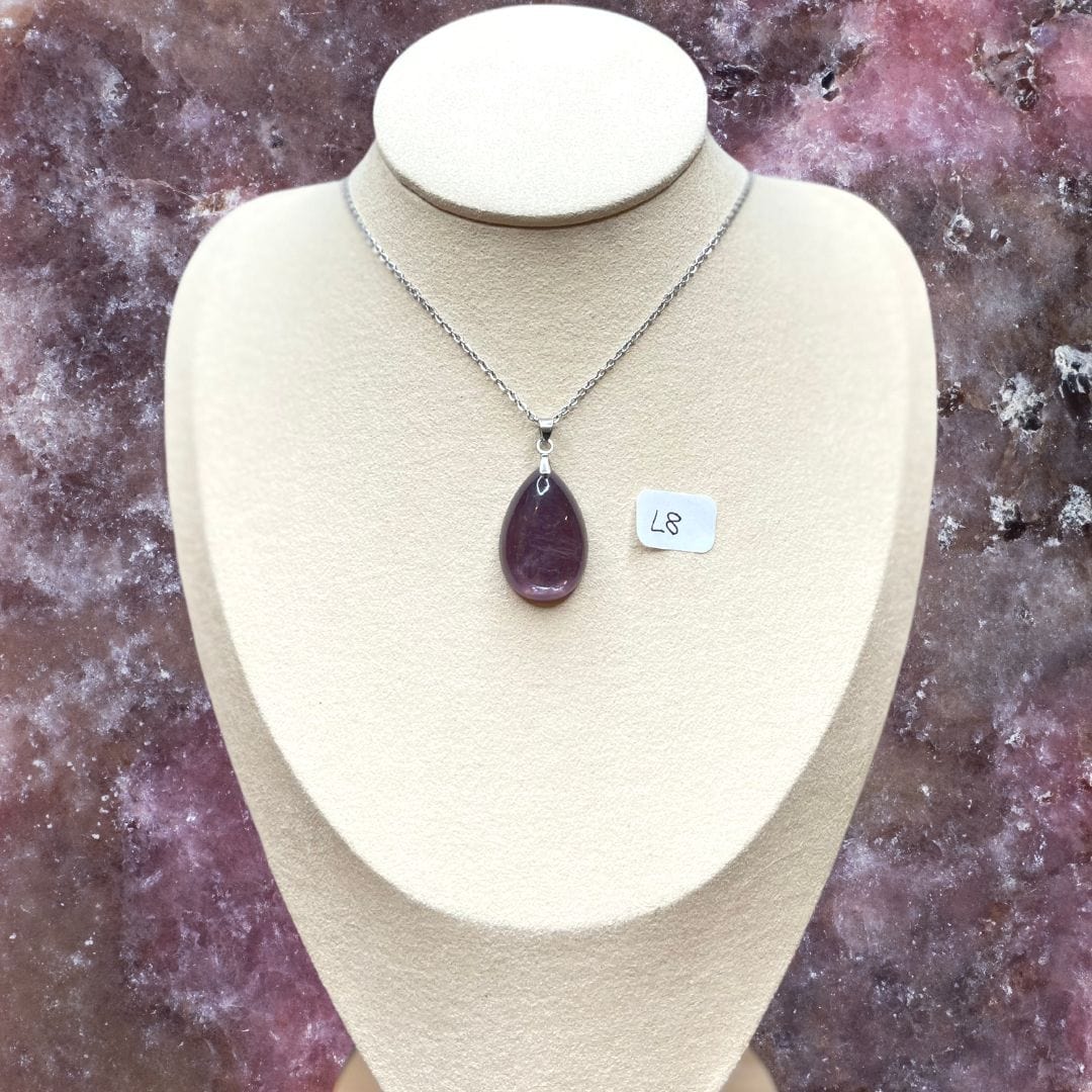 Pendentif Lépidolite #8