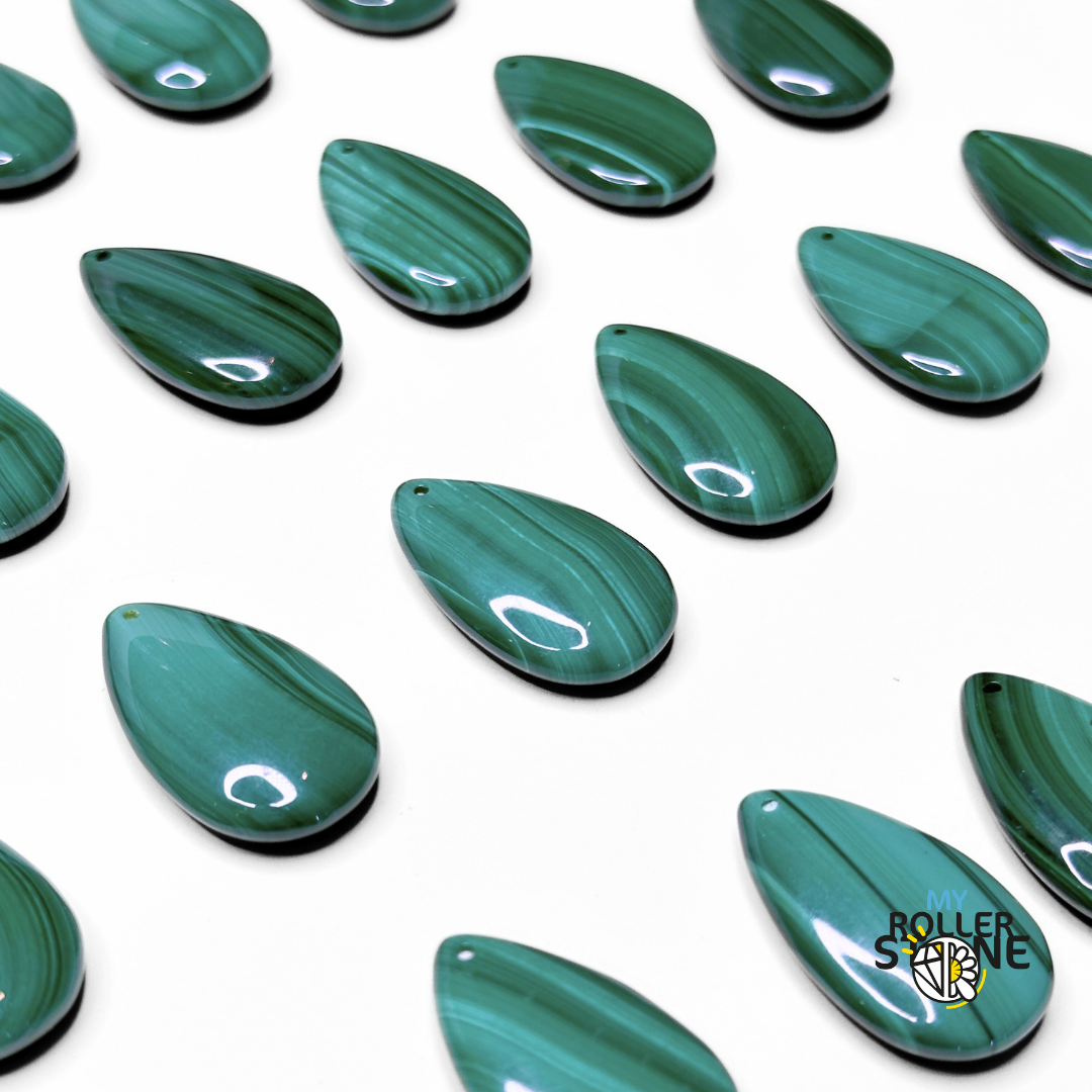 Pendentif Malachite - Breloques et pendentifs