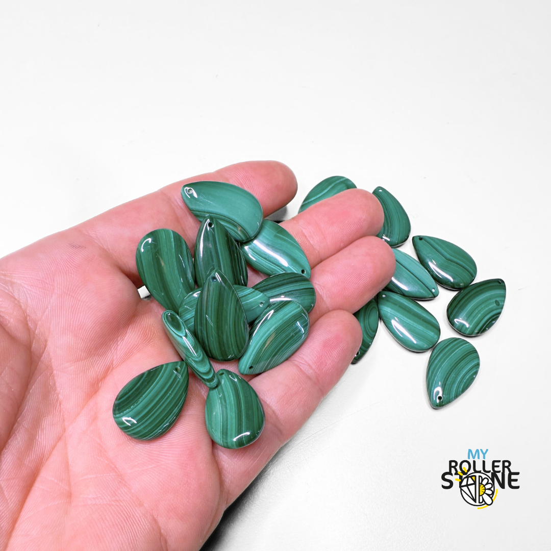 Pendentif Malachite - Breloques et pendentifs