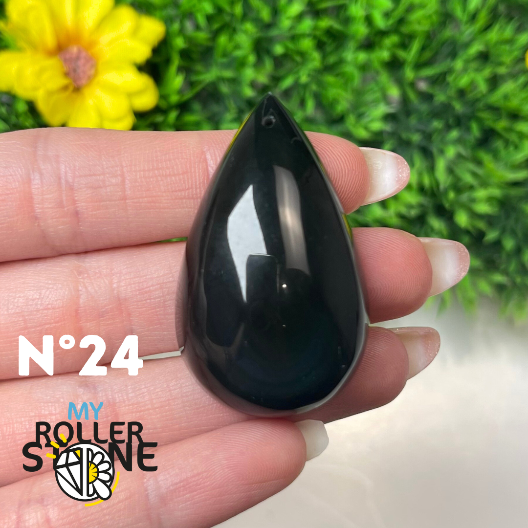 Pendentif Obsidienne Arc-en-Ciel 5A (Oeil céleste) - 24