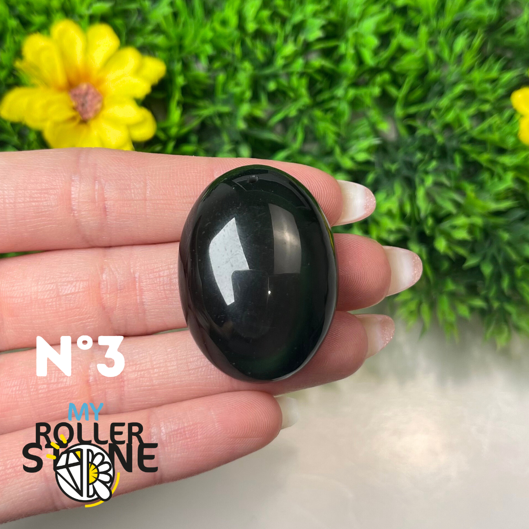 Pendentif Obsidienne Arc-en-Ciel 5A (Oeil céleste) - 3
