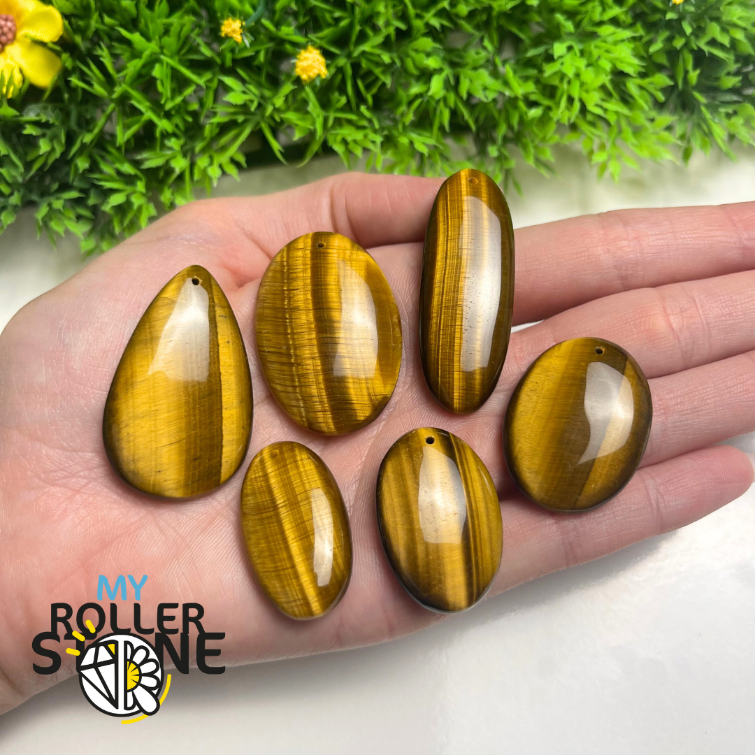 Pendentif Oeil de Tigre 5A percé